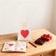 thumbnail image 5 of Decoraciones para el día de San Valentín, adornos para el día de San Valentín, regalos para el día de San Valentín, bolsa de lona con forma de corazón atada, bolsa de regalo para dulces de boda con co, 5 of 5