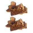 thumbnail image 6 of OULII 2pcs Dollhouse Craft Wood Miniature Firewood Pile Resin Micro Landscape Decoration For Outdoor Micro Landscape, 6 of 7