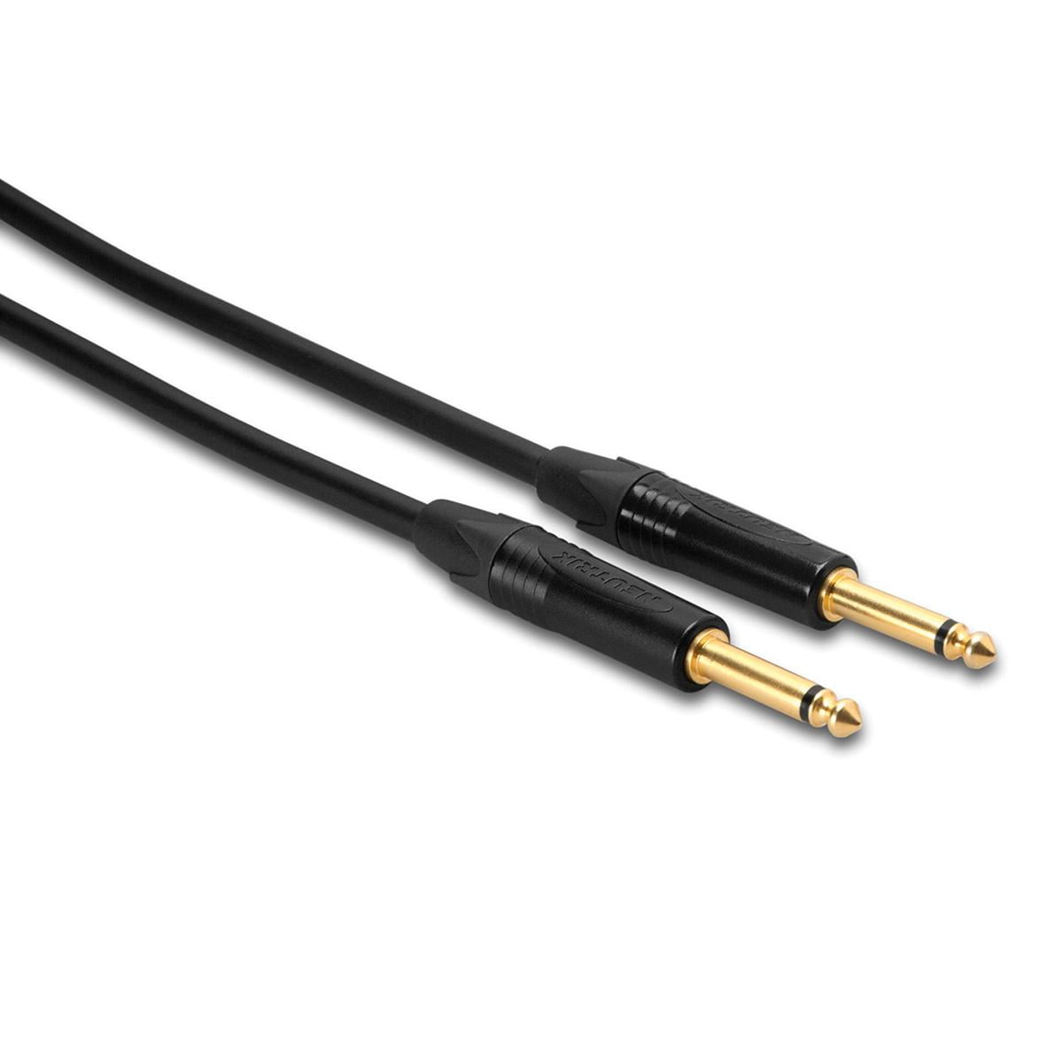 Hosa Technology 30' Straight 1/4" Plug Male to Straight 1/4" Plug Male Edge Guitar Cable
