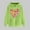 Green, variant on Women's Valentine's Day Sweatshirt Funny Love Heart Print Hoodie Long Sleeved Loose Comfortable Pullover Sweatshirt Tops White L