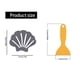 thumbnail image 3 of Pegatinas Antideslizantes Para Baño Pegatinas para bañera Adhesivo de seguridad con forma de concha antideslizante (gris), 3 of 5