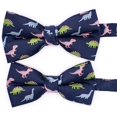 thumbnail image 2 of LAICAIW Little Boy's Handmade Pre-Tied Patterned Bow Ties For Kids, 2 of 4