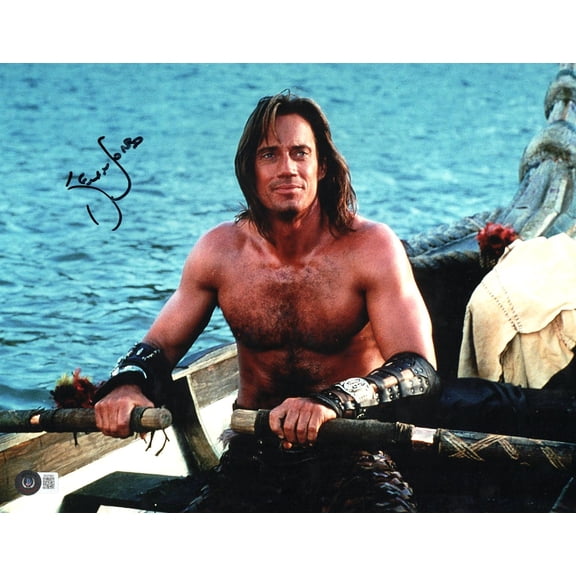 Kevin Sorbo Signed Autographed 11X14 Photo Hercules Rowing BAS BH27902