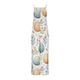 thumbnail image 2 of TaTaai Women's Daily Casual Printed Jumpsuit Sleeveless V-Neck Adjustable Back Strap Design Loose Fit with Pockets Lightweight Soft Long Jumpsuit for Spring Summer Gift, 2 of 6