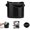 Black, variant on Grindenstèin Sturdy, Compact, Modern Space-Saving Espresso Coffee Grind Knock Box - Silver