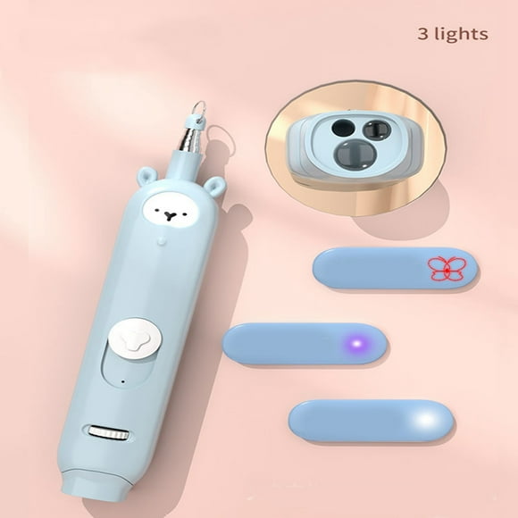 Cat Laser Pointer Pen Toy Double Head Retractable Rod Multiple Patterns Replaceable Portable Kitten Laser Pointer Pen