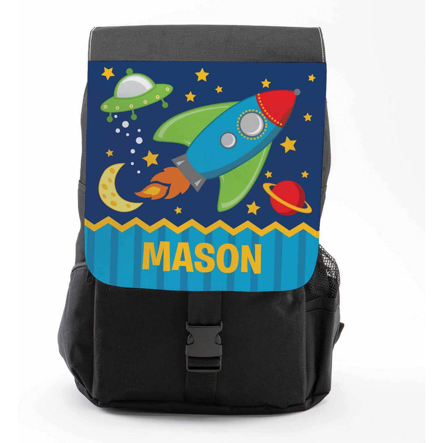 Personalized Rocket To Space Backpack