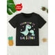 thumbnail image 2 of Camiseta de algodón con estampado de dinosaurio "Big Sister" para niña: bonita y cómoda camiseta de manga corta con cuello redondo, el regalo perfecto para el verano., 2 of 7