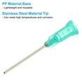 thumbnail image 3 of Agujas de dispensación de 18Ga, 102PCS, agujas de dispensación de punta roma de 1 pulgada con jeringas de bloqueo Luer para rellenar tintas líquidas, adhesivos, aceites, verde, 3 of 5