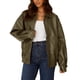 thumbnail image 1 of Campera Oversized de Cuero Sintético para Mujer PRETTYGARDEN Talle M, 1 of 8