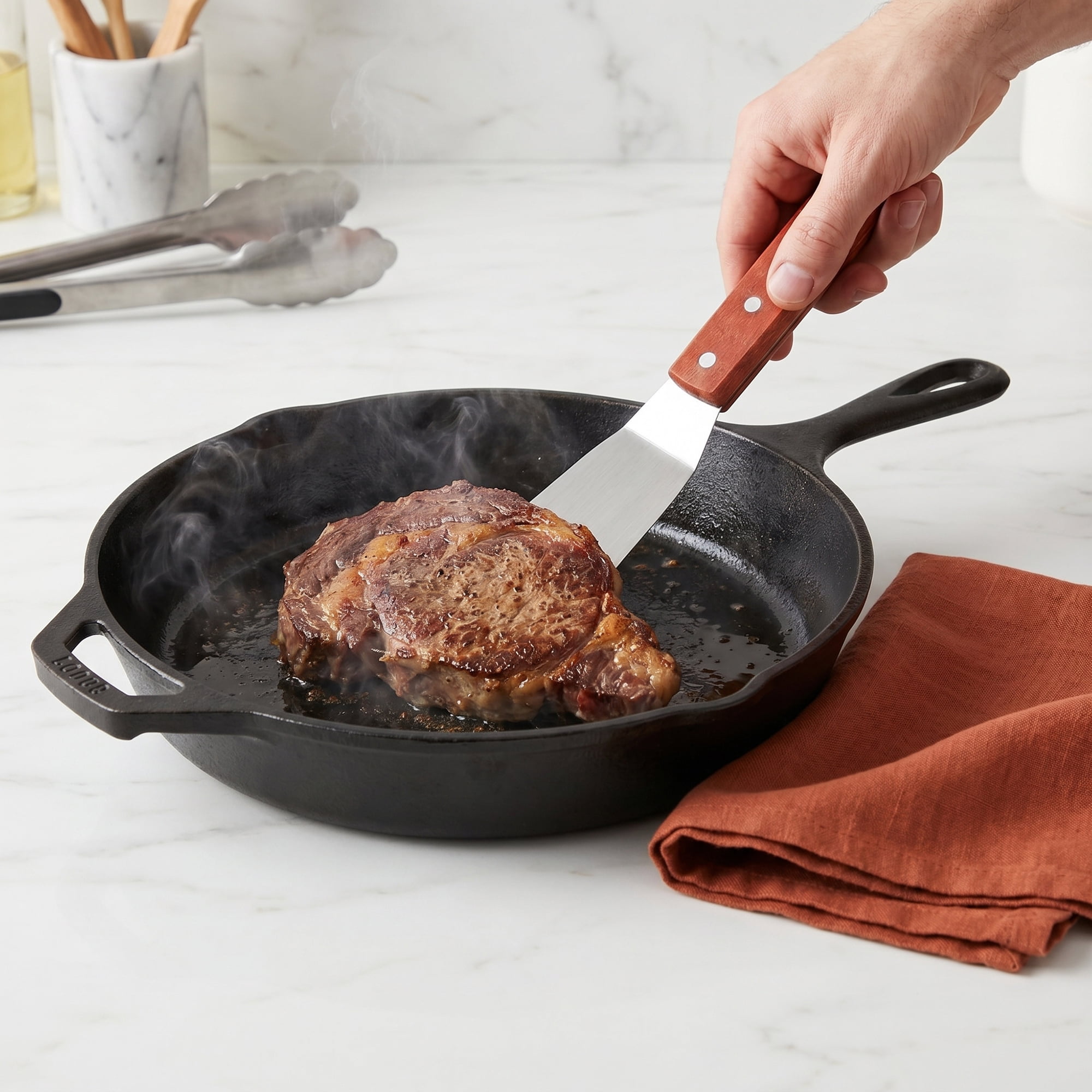 Unique Bargains Spatula Pack Dishwasher Safe Kitchen Utensils Silver-C 3Pcs