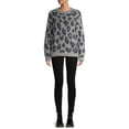 thumbnail image 3 of Time and Tru Women's Eyelash Sweater, 3 of 6