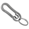 thumbnail image 2 of Keychain, High Toughness Strong Elasticity  Alloy Key Carabiner Professional Design  For Home For Family For Outdoor Gray, 2 of 8