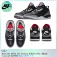 thumbnail image 2 of Ni - ke Size 8 - Jordan 3 Retro OG Mid Black Cement, 2 of 5