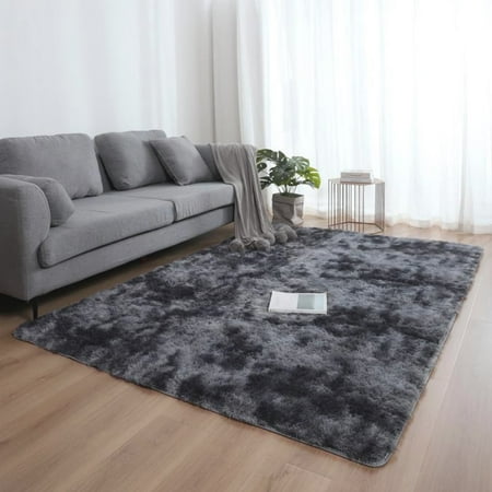 YEERSWAG 5ft x 8ft Shaggy Area Rugs for Bedroom Living Room, Fluffy Rug Plush Decorative Rug for Indoor Home Floor Carpet