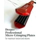 thumbnail image 4 of Rizador de cerámica MBHAIR para peinados esponjosos, rizador de pelo ondulado, rizador de cerámica antiestático con temperatura ajustable (rojo), 4 of 5