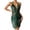 Green, variant on JSGEK Sexy Babydoll Lingerie Nightgown for Women Halter Neck Deep V Neck Lace Trim Mini Dress Intimate Sleepwear Nightwear Blue S