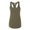 Military Green, variant on Next Level Apparel Women's Ideal Racerback Tank