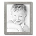 thumbnail image 2 of ArtToFrames 15" x 18" Classic Silver Picture Frame, 15x18 inch Silver Wood Poster Frame (WOM-4926), 1 Pack, 2 of 7