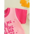 thumbnail image 5 of Bagilaanoe 2pcs Toddler Brother and Sister Matching Outfits Baby Boy Girl Shorts Set Short Sleeve T Shirt Tops + Shorts 6M 12M 18M 24M 3T Kids Contrast Color Summer Clothes, 5 of 8