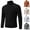 Z2-Brun-Automne Vêtements d'Hiver, variante sur Xcmzpl Chandail à Col Roulé pour Homme à Manches Longues, Décontracté, Côtelé, Tricoté, Chandail à Col Montant, Chandails Unis, Coupe Ajustée, Chandails d'Automne