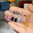 thumbnail image 4 of QQTDFG Fashion Cubic Zirconia Dangle Drop Earrrings Women 925 Silver Jewelry Gift-#2, 4 of 9