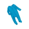 thumbnail image 3 of Seyurigaoka Children's Romper Striped Cotton Crew Neck Long Sleeve Newborn Zipper Foot Wrap Baby Jumpsuit, 3 of 6