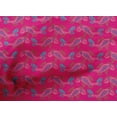 thumbnail image 4 of oneOone Cotton Cambric Fabric Fish Block Print Fabric BTY 56 Inch Wide, 4 of 4