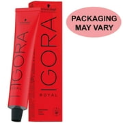 Igora Royal 7-00 Medium Blonde Natural Extra Permanent Hair Color and M Hair Designs Tint Brush (Bundle 2 items)