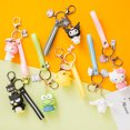 thumbnail image 4 of Venta al por mayor promocional personalizado 3d lindo llavero Hellokitty Sanrio perro de orejas grandes Rana llaveros de goma con llavero de Metal, 4 of 4