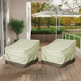 thumbnail image 6 of CEYAZYE Outdoor Patio Chair Covers Waterproof Heavy Duty, Lounge Chairs Deep Seat Furniture Cover, Max Applicable Size 33.5" W x 31.5" D x 36" H, Tear and Moisture Resistant, 6 of 14