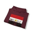thumbnail image 4 of Egypt Egyptian Pride Flag Hoodie, Gifts, Hooded Sweatshirt, 4 of 4