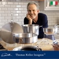 thumbnail image 2 of Thomas Keller Insignia De Hestan - Tapa Universal De Acero Inoxidable De 12,5", 2 of 5