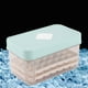 thumbnail image 4 of Bandeja de Hielo con Tapa, de Grado Alimenticio, para Hacer Hielo, con 56 Compartimentos, para Refrigerador, para Guardar Cubitos de Hielo, 4 of 5