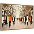thumbnail image 2 of Amanti Art Poets Walk Framed Canvas Wall Art Print, 2 of 7