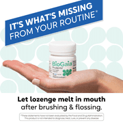 BioGaia Oral Health Probiotic | For Healthy Gums & Teeth | Common Dental Problem Defense | Mint