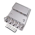 thumbnail image 2 of Esquirla 4 String Hard Tail Hardtail Fixed Bass Guitar Bridge Parts Accessory, 2 of 8