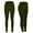 Army Green, variant on Leggings for Women Clearance under $5,Women Workout Out Pocket Leggings Fitness Sports Running Yoga Athletic Pants Gray XXXL