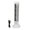 thumbnail image 2 of Bladeless Tower Fan, Tower Fan White Portable  for Bedroom, 2 of 7