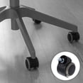 thumbnail image 5 of 4/2/1pcs Chair Casters Wheels, Standard Size Silent Computer Chair Wheels, Stem Wheel Replacements, Heavy-Duty Caster Suitable for Hardwood Floors and Carpet, 5 of 8