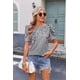 thumbnail image 3 of Blusa Zeagoo con estampado floral de verano con mangas abullonadas, holgada, para mujer, 3 of 5