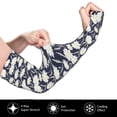 thumbnail image 2 of Bingfone Farmers Gardening Sleeves Sun Protection Arm Cooling Sleeves for Women Men with Thumb Hole - Daisies Flowers, 2 of 7