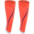 thumbnail image 4 of 1 par compresión pantorrilla soporte pierna mangas calcetines deportes sin pies medias de protección l/xl, 4 of 8