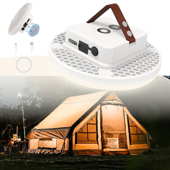 Linterna de Camping Amkulop Luz para Carpa Recargable e Impermeable