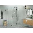thumbnail image 2 of Illume 58.5 in. x 78 in. Wall Hinged Glass Shower Enclosure, 2 of 6