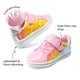 thumbnail image 3 of Zapatillas Antideslizantes Rosas DREAM PAIRS para Niños SDFS2210K, 3 of 6