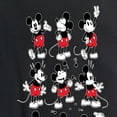 thumbnail image 3 of Mickey & Friends - Mickey Poses Grid - Women's Short Sleeve Graphic T-Shirt, 3 of 5