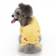 thumbnail image 3 of EIMELI Pet Autumn Winter Costume Soft Comfortable Lovely One-piece Pants for Small Medium Dogs Multicolor L, 3 of 6