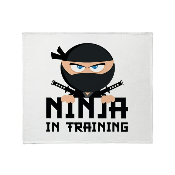 CafePress - Ninja In Training Stadium Blanket - Soft Fleece Throw Blanket, 50"x60" for All Ages