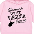 thumbnail image 3 of Inktastic Someone in West Virginia Loves Me Toddler Hoodie, 3 of 4